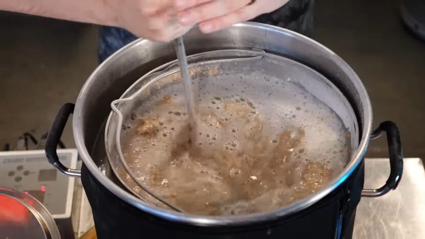 brewing beer